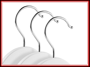 Wood Hangers with Swivel Hook, Clothes Hangers, Wood Hangers, Wooden Hangers, Hangers for Organizing