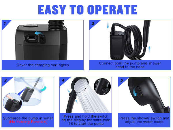 Portable Shower for Camping