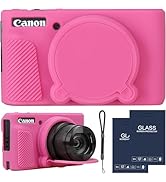 SZHSYJY Camera Case for Canon PowerShot SX740/ SX730 Digital Camera,SX740 HS Case, Soft Silicone ...