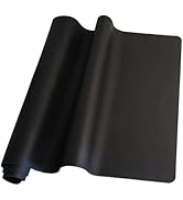 SUNUU Extra-Thick Desk Mat - Premium Full Grain Genuine Leather-Handmade with Cowhide Litchi Grai...