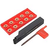 Maizoon CNC Face Milling External Lathe Blade Holder Turning Boring Tool SRAPR1616H10 + 10pcs RPM...