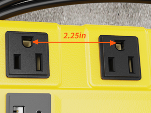 wide space outlet