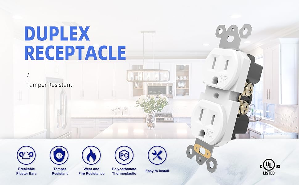 duplex receptacle