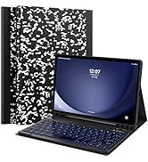 MoKo Keyboard Case for Galaxy Tab A9 Plus Case with Keyboard, Samsung Galaxy Tab A9+ Keyboard Cas...