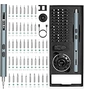 LOFICOPER Cordless Electric Screwdriver, Upgraded 52 in 1 Rechargeable Precision Screwdriver Set,...