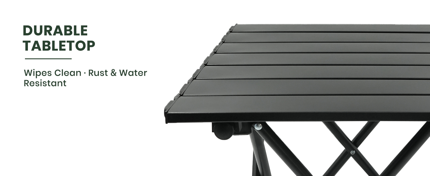 small folding table portable