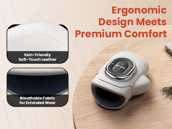 professional hand massager for arthritis and carpal tunnel with heat and compression UL certified