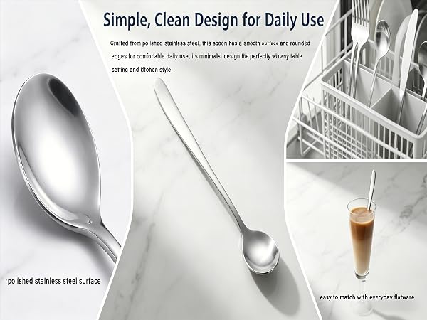 Custard spoons Gelato spoons Sorbet spoons Dessert cups spoons Trifle spoons Fruit cup spoons