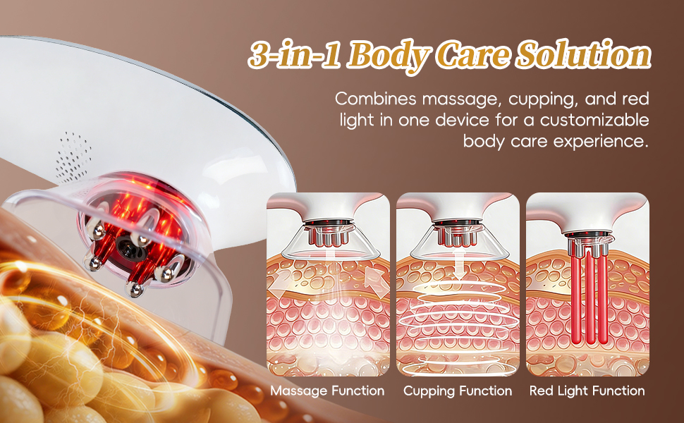 Body Massager with Cupping