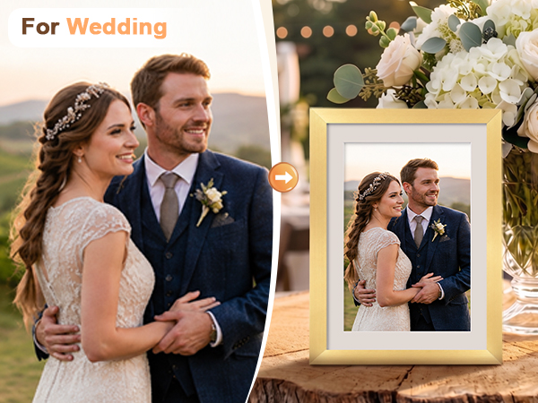 wedding picture frames
