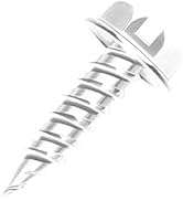 MALCO HW8X2ZWT Zip-in Self Piercing Sheet Metal Screws 250 Pack