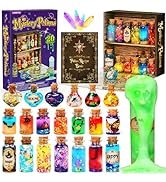 UOMTFAI Mystery Potion Craft Kit for Kids, Mix 20 Magic Wizard Potion, Creative Christmas Decorat...