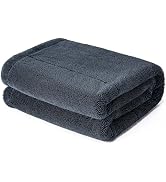 CADONO Huge Microfiber Car Drying Towel, Ultra Absorbent Microfiber Cleaning Cloth for Cars, No S...