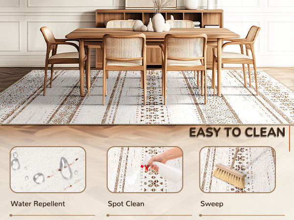 Moroccan 01 Area Rug-Cream