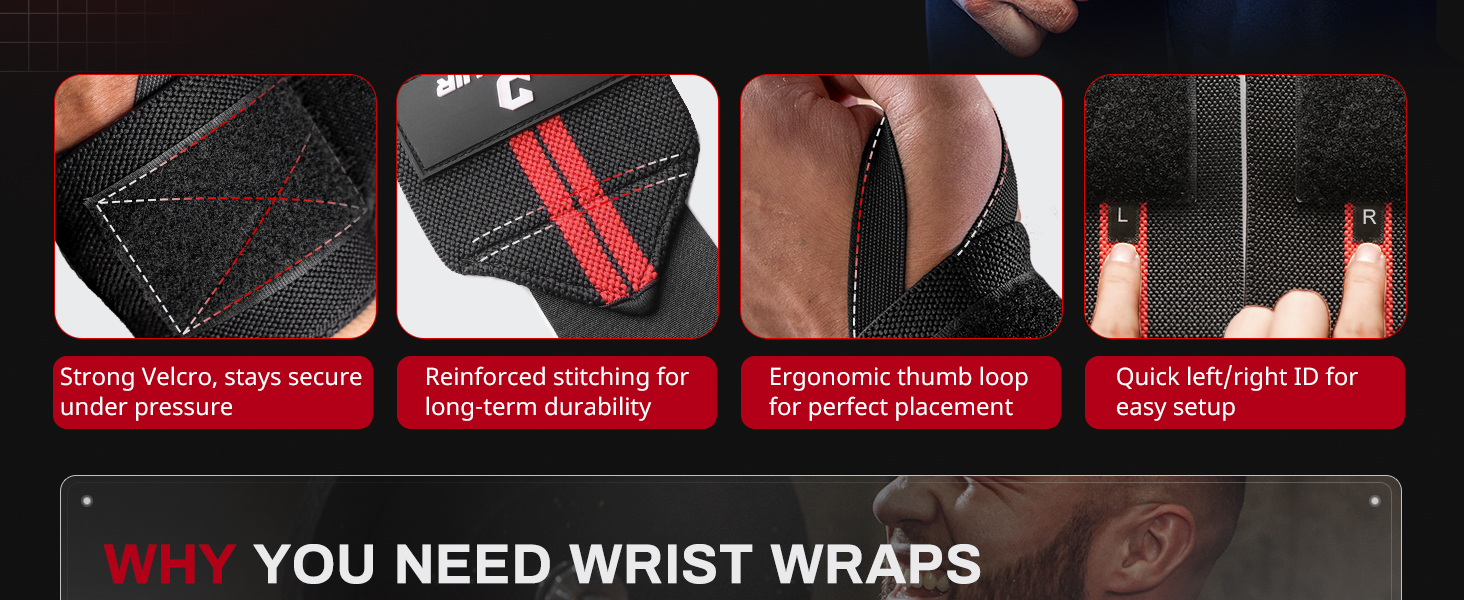 wrist straps for weightlifting, crossfit