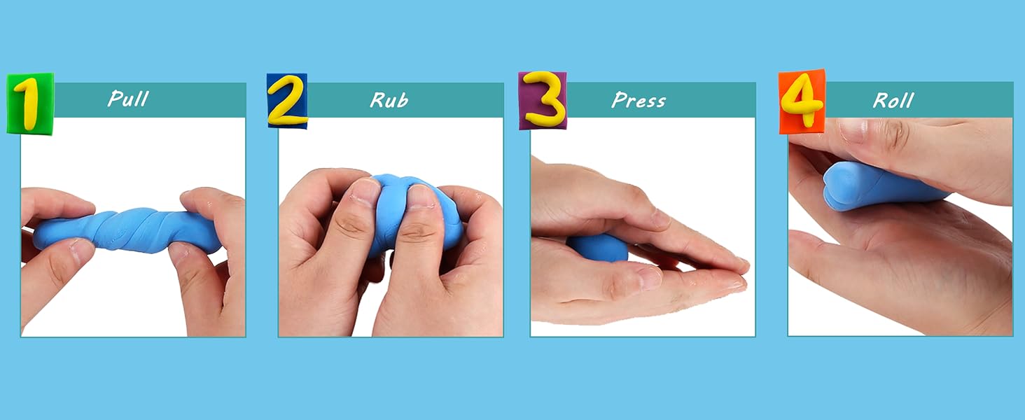 ifergoo modeling clay, air dry clay, cosplay clay, soft clay
