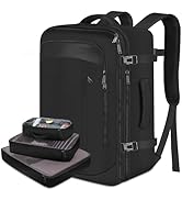 Vancropak Backpack for Men, Extra Large 50L Travel Backpack, Carry on Airplane Approved Luggage B...