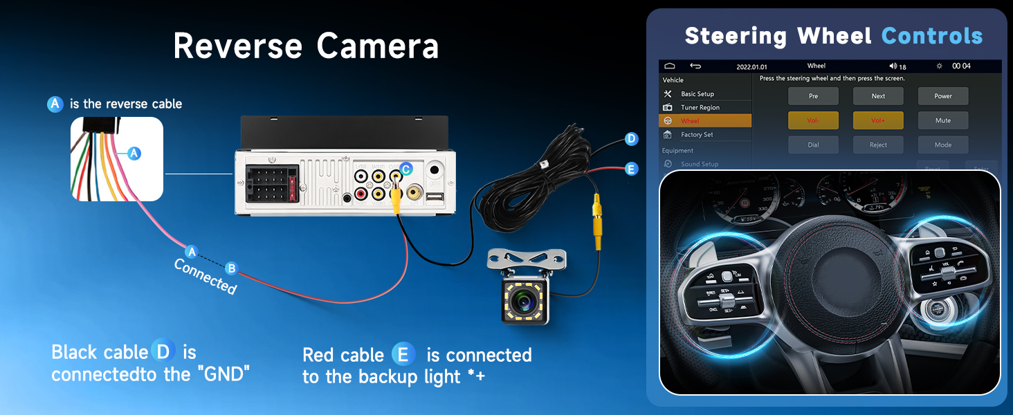 single din touch screen car stereo