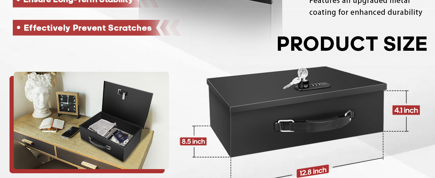 Steel Security with Key Lock