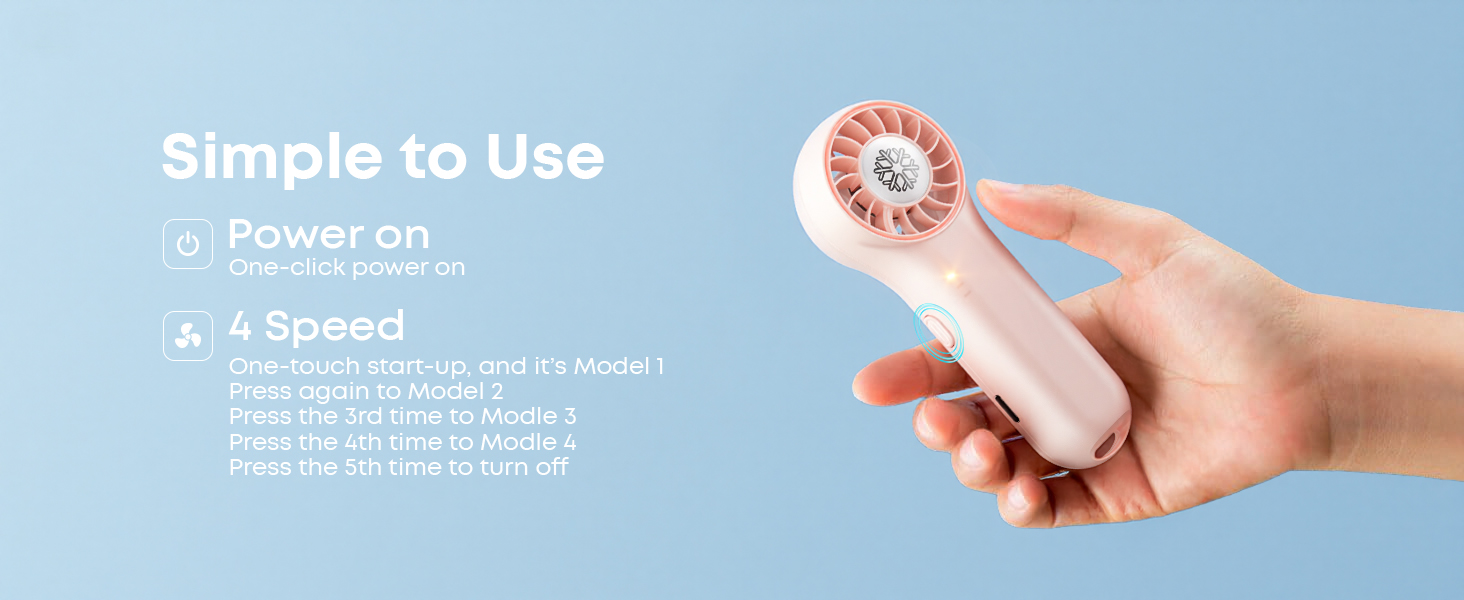 portable fan rechargeable