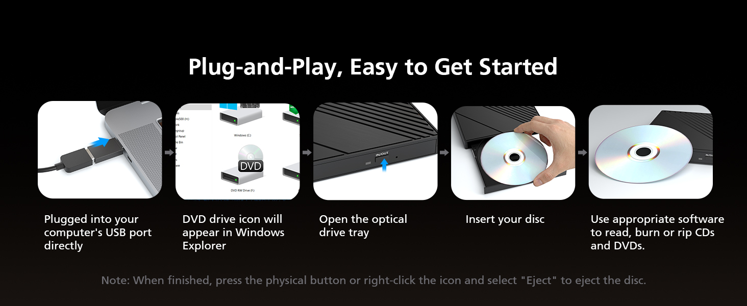 CD drive for Windows