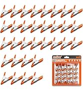 HORUSDY 32-Piece 2" inch Small Spring Clamp, Spring Metal Spring Clamps, 3/4"-inch Jaw opening