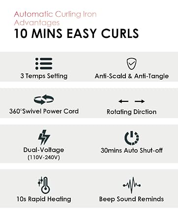 automatic curling wand