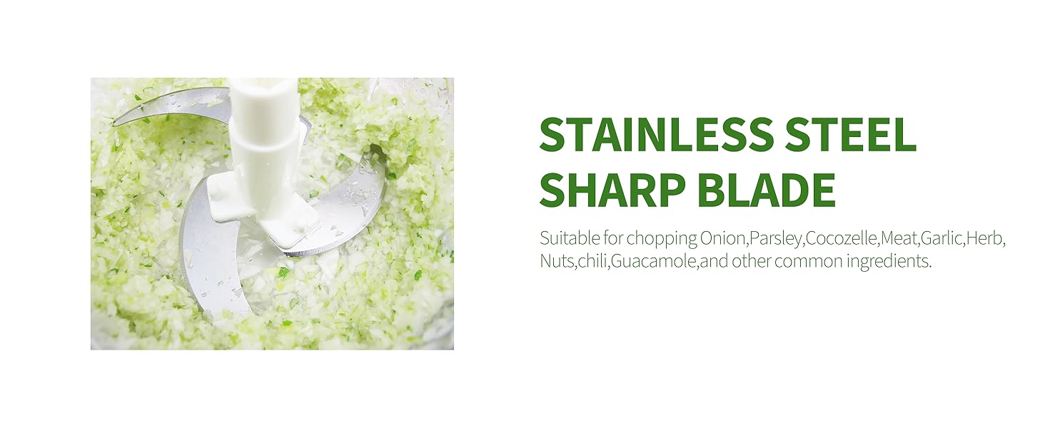 stainless steel blade