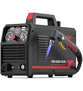 YESWELDER Plasma Cutter, 65Amp 110V/220V Non-High Frequency Non-Touch Pilot Arc 4-In-1 Plate Cutt...