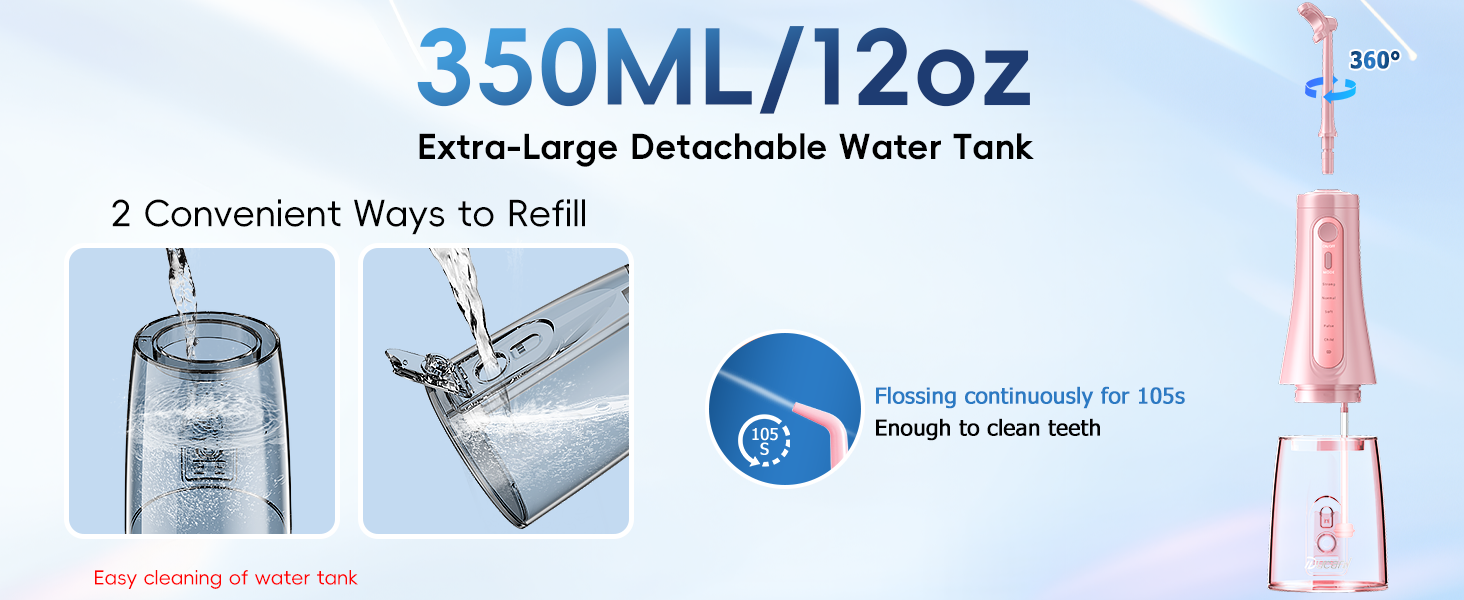 water flosser cordless
