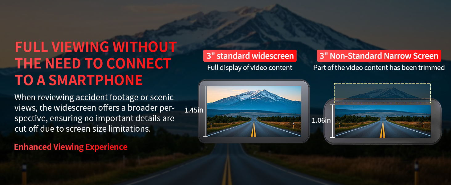 Dash Cam Front and Rear