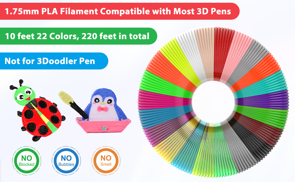 3d pen filament refills