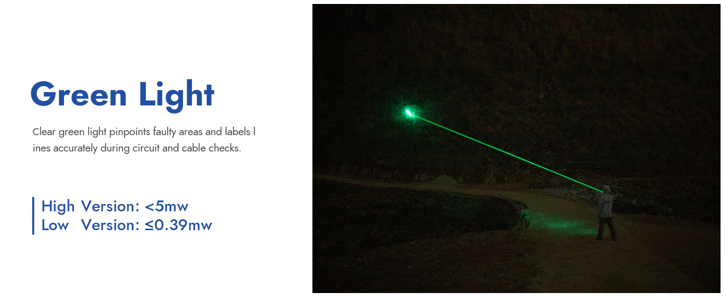 Green Light Flashlight