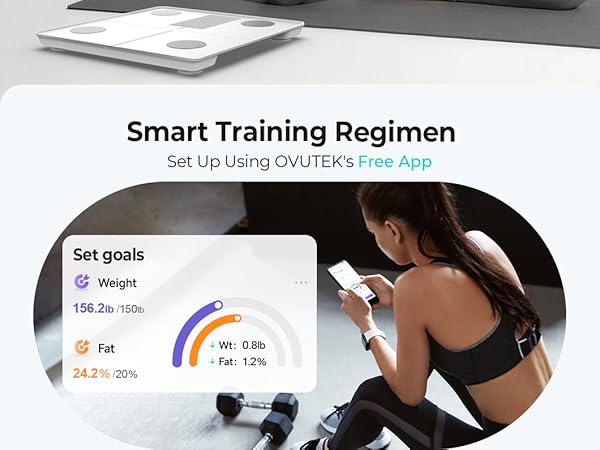 smart scale with bmi, body fat, muscle mass