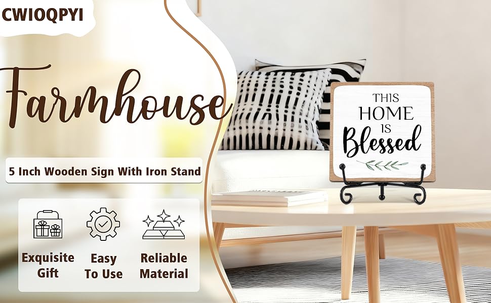 Blessed Signs for Home Decor