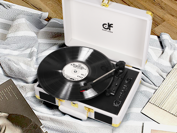 vinyl record player