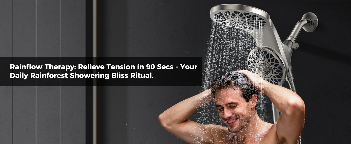 rainfall shower head