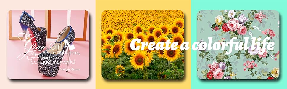 colorful mousepad