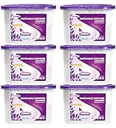 CANAGER Lavender Vanilla Moisture Absorber Box,Odor Eliminator and Dehumidifier Boxes for Closet,...