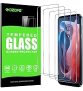 GOZOPO Screen Protector for Motorola Moto G Play(2024) Tempered Glass Screen [4 Pack]