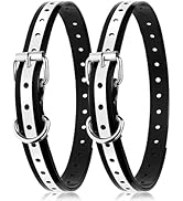PetJoy Shock Collar Replacement Strap, TPU Replacement Strap for E-Collar with Reflective Strip &amp;...