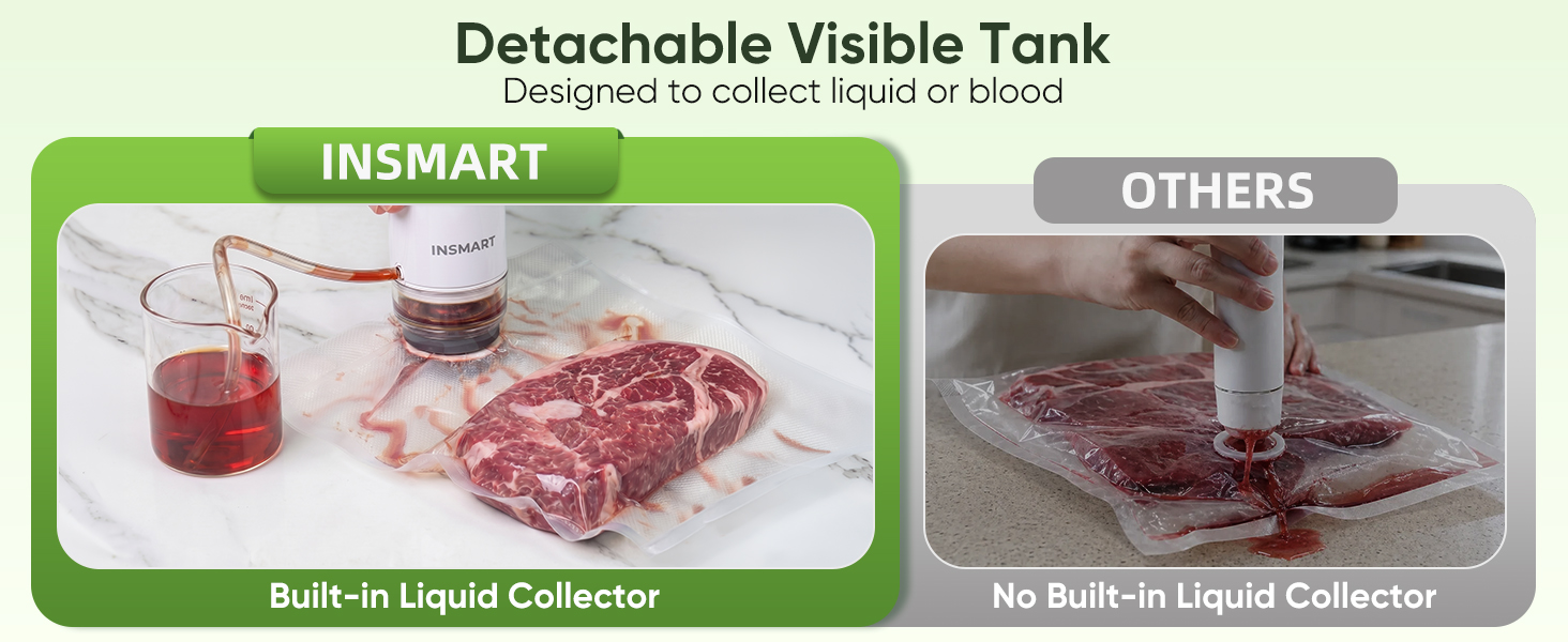 Compact Vacuum Sealer for Food