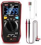 UNI-T Residential Multimeter Kit UT123T Digital Voltmeter Ohm Meter 4000 Counts Auto Ranging NCV ...
