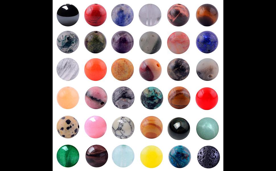stone beads mix