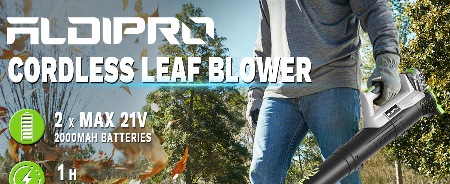 CORDLESS LEAF BLOWER