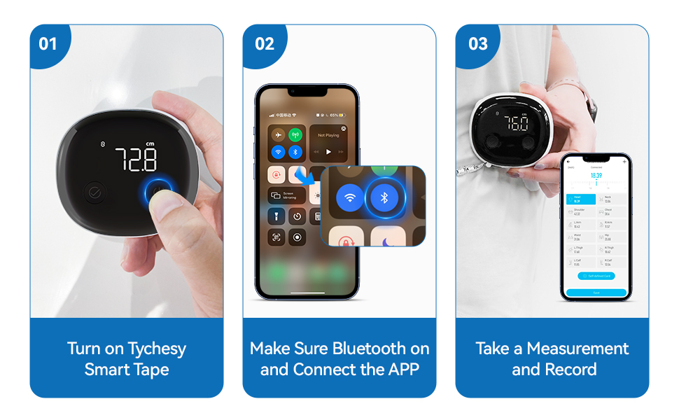 smart body measuring tape