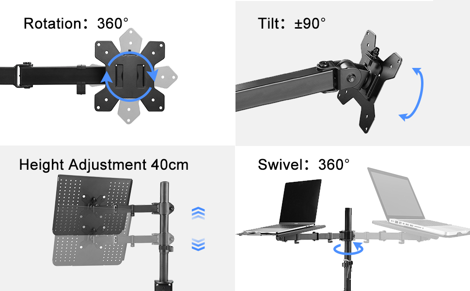 laptop arm mount for desk