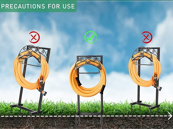 hose holder for outside