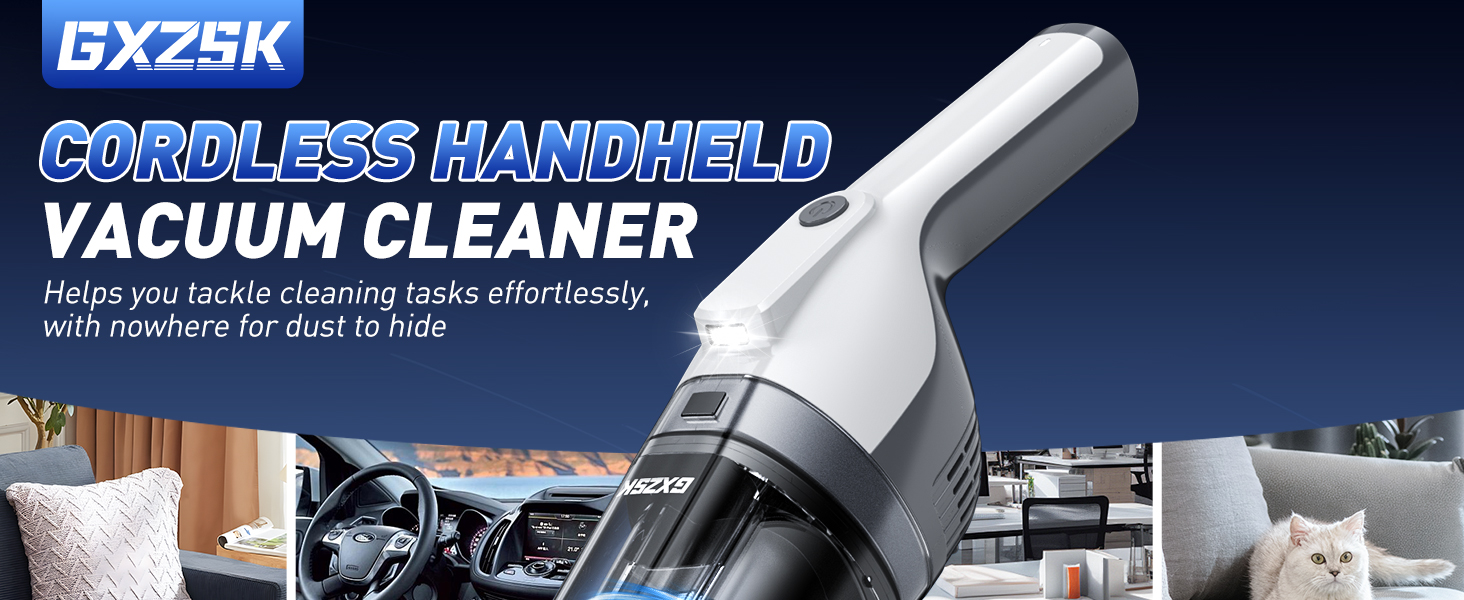 CORDLESS HANDHELD VACUUM CLEANER