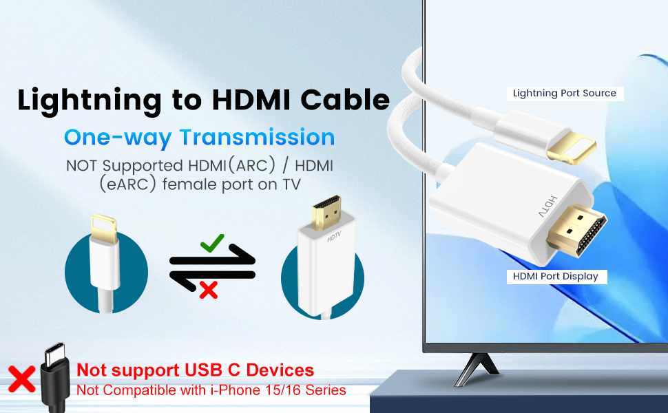 lightning to HDMI adapter